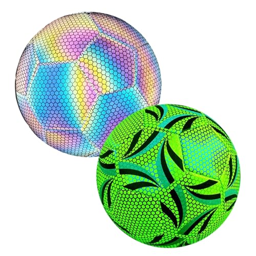 Jlobnyiun Leuchtender Fußball, Outdoor Fußball Für Draußen, Wasserdichtes Spielzeug Für Kinder Mädchen Geburtstag Weihnachten Training Outdoor Sportspiele Jlobnyiun Leuchtender Fußball, Outdoor Fußball Für Draußen, Wasserdichtes Spielzeug Für Kinder Mädchen Geburtstag Weihnachten Training Outdoor Sportspiele von Jlobnyiun