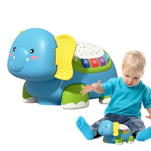 Jlobnyiun Motorikspielzeug, Musikspielzeug, Elefant, Lernspiel, sensorisches Lernspiel, interaktiv, für die Entwicklung von Kindern – Geschenk für Kinderzimmer, , Mädchen Jlobnyiun Motorikspielzeug, Musikspielzeug, Elefant, Lernspiel, sensorisches Lernspiel, interaktiv, für die Entwicklung von Kindern – Geschenk für Kinderzimmer, , Mädchen von Jlobnyiun