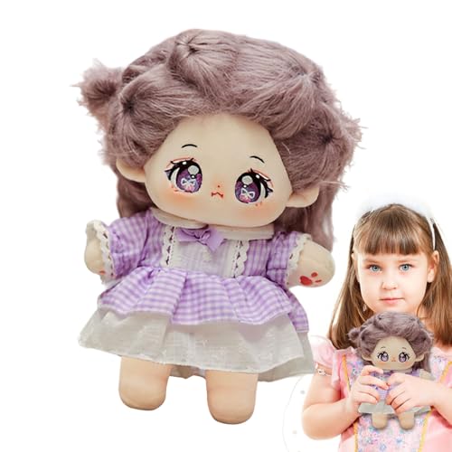 Jlobnyiun Plüschpuppe, Mädchen-Plüschpuppe – Niedliche Plüschfreude mit einem Kleid – kreative Sammlerfigur, schlafender Begleiter für Kinder, Erwachsene Jlobnyiun Plüschpuppe, Mädchen-Plüschpuppe – Niedliche Plüschfreude mit einem Kleid – kreative Sammlerfigur, schlafender Begleiter für Kinder, Erwachsene von Jlobnyiun