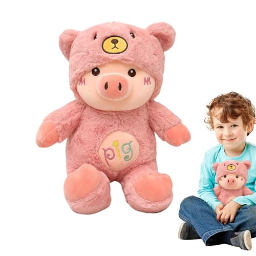 Jlobnyiun Plüschtier Schwein, Plüschtier Schwein Plüschtier, weiches Plüschtier – weiches und bequemes Kissen, lustige und niedliche Plüschtiere in Schweineform für Erwachsene Jlobnyiun Plüschtier Schwein, Plüschtier Schwein Plüschtier, weiches Plüschtier – weiches und bequemes Kissen, lustige und niedliche Plüschtiere in Schweineform für Erwachsene von Jlobnyiun