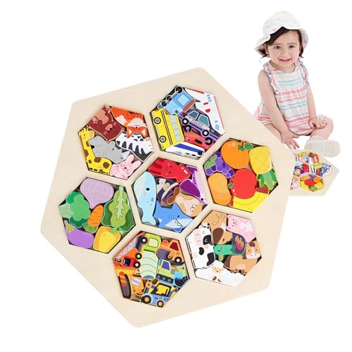Jlobnyiun Puzzles für Puzzles aus Holz, Tierbau | Teaserbretter für das Gehirn im Vorschulunterricht, Osterkörbchen-Stuffers für Heimbedarf Jlobnyiun Puzzles für Puzzles aus Holz, Tierbau | Teaserbretter für das Gehirn im Vorschulunterricht, Osterkörbchen-Stuffers für Heimbedarf von Jlobnyiun