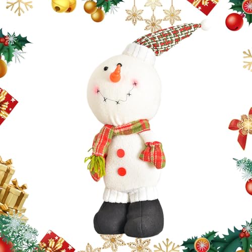 Jlobnyiun Schneemann aus Plüsch, Weihnachtsschneemann aus Plüsch | Weiche Puppen mit Schneemann | Schlafkissen aus Plüsch, Schneemann Jlobnyiun Schneemann aus Plüsch, Weihnachtsschneemann aus Plüsch | Weiche Puppen mit Schneemann | Schlafkissen aus Plüsch, Schneemann von Jlobnyiun