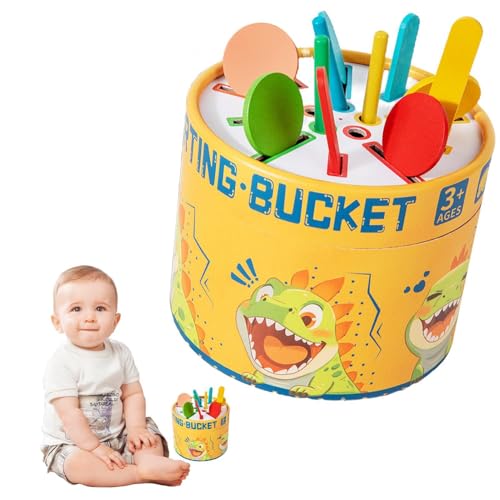 Jlobnyiun Spielzeug zum Sortieren von Farben, Spielzeug zum Sortieren von Farben für Kinder | Eimer-Sortierspiel Aktivität zum Lernen der Farben – Aktivität Jlobnyiun Spielzeug zum Sortieren von Farben, Spielzeug zum Sortieren von Farben für Kinder | Eimer-Sortierspiel Aktivität zum Lernen der Farben – Aktivität von Jlobnyiun