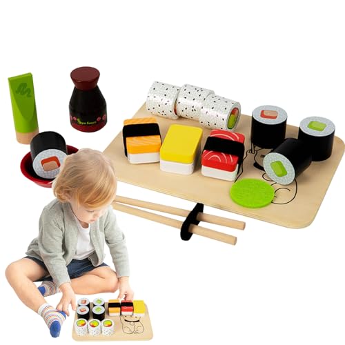 Jlobnyiun Sushi zum Spielen von Lebensmitteln, sieht so aus, als würde man in der Küche spielen, kreative Küche zum Spielen von Essen – fantasievolles Spiel macht Spaß, geeignet für Jlobnyiun Sushi zum Spielen von Lebensmitteln, sieht so aus, als würde man in der Küche spielen, kreative Küche zum Spielen von Essen – fantasievolles Spiel macht Spaß, geeignet für von Jlobnyiun