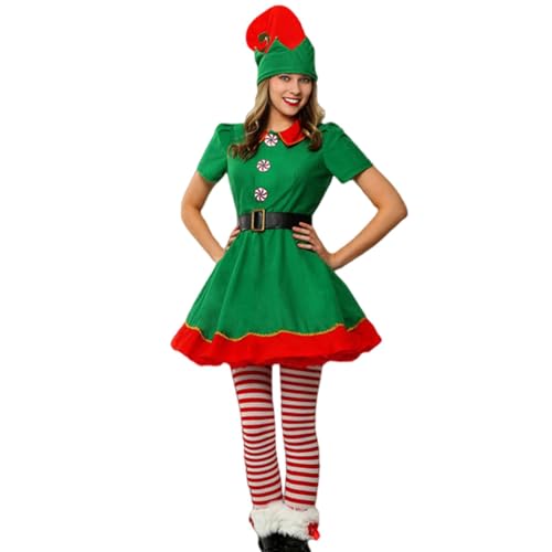Jlobnyiun Weihnachtskostüm, Weihnachtselfenkostüm, Weihnachtsmann-Kostüme für den Urlaub, Weihnachtskostüm für Erwachsene und Partykleidung, Weihnachts-Cosplay-Kostüme Jlobnyiun Weihnachtskostüm, Weihnachtselfenkostüm, Weihnachtsmann-Kostüme für den Urlaub, Weihnachtskostüm für Erwachsene und Partykleidung, Weihnachts-Cosplay-Kostüme von Jlobnyiun
