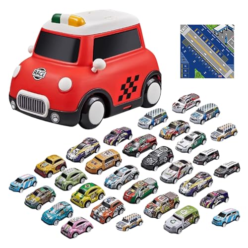 Jlobnyiun Ziehen Sie das Rennauto zurück, ziehen Sie das Autospielzeug, Spiele für Kleinkinder, kleine Spielzeuge, Lernspielzeug, interaktive Fahrzeuge für Jungen, Goodie Jlobnyiun Ziehen Sie das Rennauto zurück, ziehen Sie das Autospielzeug, Spiele für Kleinkinder, kleine Spielzeuge, Lernspielzeug, interaktive Fahrzeuge für Jungen, Goodie von Jlobnyiun