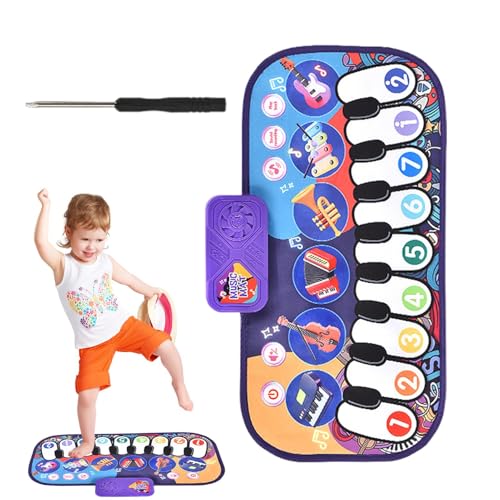 Klaviertastaturabdeckung, Bodenklaviermatte, hochwertige Bodenmatte aus Karton mit Knopf, musikalisches Spielzeug, Lernmatte, Tastaturspielzeug Klaviertastaturabdeckung, Bodenklaviermatte, hochwertige Bodenmatte aus Karton mit Knopf, musikalisches Spielzeug, Lernmatte, Tastaturspielzeug von Jlobnyiun