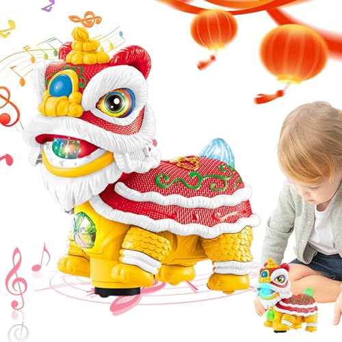 Löwentanz-Dekoration, Löwen-Tanzspielzeug | Glücklicher Löwentanz Modell | Ornament mit beleuchtetem Löwenmotiv schüttelt den Kopf, Löwen-Dekoration mit Musik Löwentanz-Dekoration, Löwen-Tanzspielzeug | Glücklicher Löwentanz Modell | Ornament mit beleuchtetem Löwenmotiv schüttelt den Kopf, Löwen-Dekoration mit Musik von Jlobnyiun