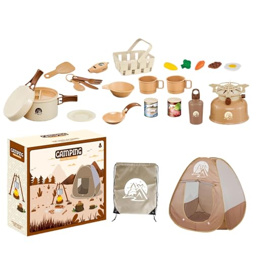 Outdoor-Camping-Spielzeug, Campingspielzeug für | Scheinen, als würde man mit dem Campingzelt spielen, Feuerspielzeug - sichere und gefälschte Picknickwerkzeuge, ein Portabl Depot Outdoor-Camping-Spielzeug, Campingspielzeug für | Scheinen, als würde man mit dem Campingzelt spielen, Feuerspielzeug - sichere und gefälschte Picknickwerkzeuge, ein Portabl Depot von Jlobnyiun
