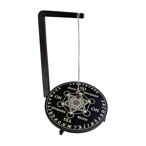 Pendelhalter Stand | Ja Nein Pendulum Frage Board - Handgefertigte Vertikale Metaphysische Hexenversorgungen Notfallbehörde | Ja Nein Pendelfrageb Für Meditationsenergie Arbeit Tarot Lesen Altar Setup Pendelhalter Stand | Ja Nein Pendulum Frage Board - Handgefertigte Vertikale Metaphysische Hexenversorgungen Notfallbehörde | Ja Nein Pendelfrageb Für Meditationsenergie Arbeit Tarot Lesen Altar Setup von Jlobnyiun