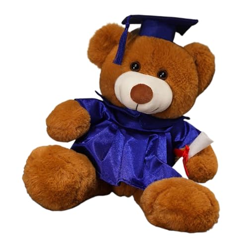 Plüschtiere Plüschtiere - Graduierungspuppe aus Plüsch, weicher und bequemer Plüsch | Tragbares Bärenspielzeug für Sofa, Bett, Tisch, Auto, Fensterdekoration, Geschenk Plüschtiere Plüschtiere - Graduierungspuppe aus Plüsch, weicher und bequemer Plüsch | Tragbares Bärenspielzeug für Sofa, Bett, Tisch, Auto, Fensterdekoration, Geschenk von Jlobnyiun