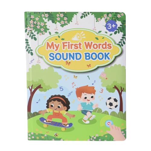 Sprechendes Wort Buch Baby - Englisch Sound Toy, Wörter Buch Sound Toy | Lernen Sprechender Englischer Worte Spielzeug Bildung Für Kinder Mädchen Kleinkind Kinder Vorschulkinder Frühe Sprachentwicklun von Jlobnyiun