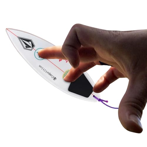 Surf-Fingerboards – Kreatives Winddeck-Surfbrett | Miniatur-Surfspielzeug für Kinder ab 3 Jahren, Entlastung von Tastenbeanspruchungen, Fingersurfen für Spaziergänge im von Jlobnyiun
