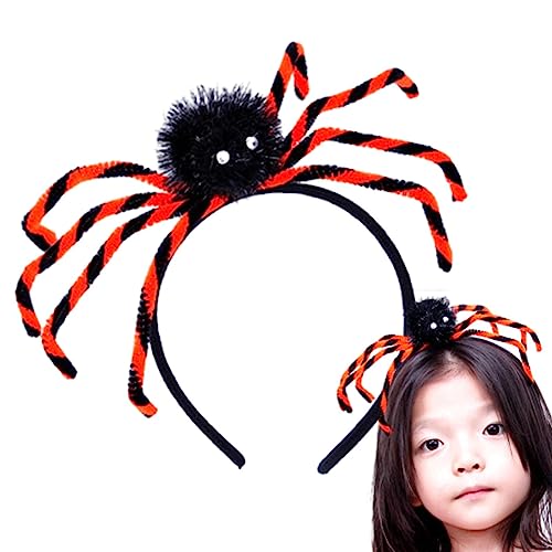 Spinnen-Kostüm für Halloween, Halloween-Spinnen-Stirnband für Scherze | Kreatives Spider Design Geschenk Brosche/Haarband/Slap-Armband für Geburtstag, Halloween, Graduierung Spinnen-Kostüm für Halloween, Halloween-Spinnen-Stirnband für Scherze | Kreatives Spider Design Geschenk Brosche/Haarband/Slap-Armband für Geburtstag, Halloween, Graduierung von Joberio