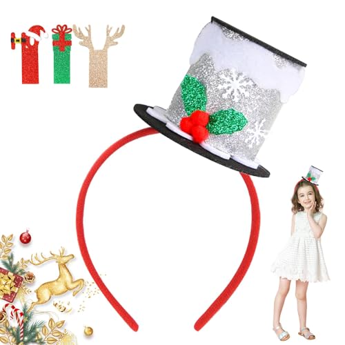 Lustige Weihnachts-Stirnbänder – Rot, Grün, Silber, elastische Weihnachts-Kopfbedeckung, modisches Kinder-Stirnband, Weihnachtsdekoration für , Mädchen, Kinder Lustige Weihnachts-Stirnbänder – Rot, Grün, Silber, elastische Weihnachts-Kopfbedeckung, modisches Kinder-Stirnband, Weihnachtsdekoration für , Mädchen, Kinder von Joberio