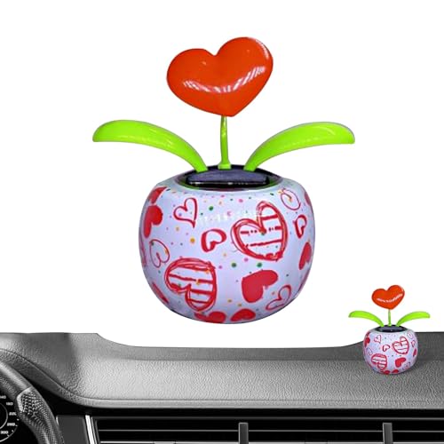 Tanzende Blume, niedliche, solarbetriebene , Wackelkopf, Auto-Dekoration in bunten Töpfen, Auto-Dekoration für Zuhause und Auto Tanzende Blume, niedliche, solarbetriebene , Wackelkopf, Auto-Dekoration in bunten Töpfen, Auto-Dekoration für Zuhause und Auto von Joberio
