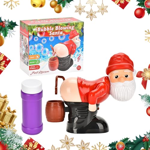Seifenblasenpistole Automatische,Seifenblasenmaschine Kinder mit Licht,Blasenspielzeug mit 60ML Seifenblasenlösung,Santa Blasenspielzeug Geschenk Musik,Bubble Machine Gun für Weihnacht,Kid Toys Gift Seifenblasenpistole Automatische,Seifenblasenmaschine Kinder mit Licht,Blasenspielzeug mit 60ML Seifenblasenlösung,Santa Blasenspielzeug Geschenk Musik,Bubble Machine Gun für Weihnacht,Kid Toys Gift von Jodsen