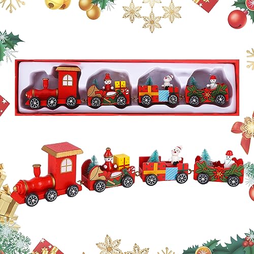 Weihnachtszug aus Holz Kleiner Weihnachten Zug Dekoration Hölzerne Wohnwagen Weihnachtszug Miniatur Rot Zug Weihnachtsbaum Ornamente für Weihnachtsdekoration Party Tisch Dekoration Kinder Geschenk Weihnachtszug aus Holz Kleiner Weihnachten Zug Dekoration Hölzerne Wohnwagen Weihnachtszug Miniatur Rot Zug Weihnachtsbaum Ornamente für Weihnachtsdekoration Party Tisch Dekoration Kinder Geschenk von Jodsen