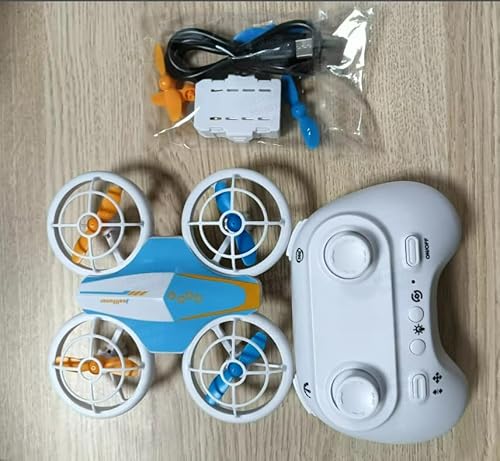 Joellfuner Mini Drohne für Kkinder, RC Flugzeug mit LED Lichter, Quadrocopter Indoor & Outdoor, Weihnachten Geburtstags Geschenke, Ferngesteuertes Flugzeug ab 6 7 8 9 10+ Jahre Jungen Anfänger von Joellfuner