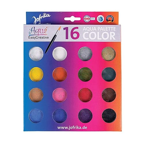 Jofrika Aqua Schminke Easy Creative Set 16 Farben von Jofrika