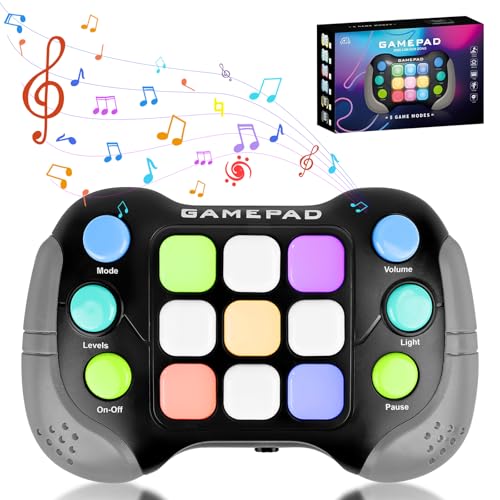 Handheld-Spielekonsole, Pop it Elektronisches Spiel, Fast Press Push Spiel, Fidget Spielzeug für Kinder Teens Erwachsene, Brain Memory Spiel, Geburtstag Handheld-Spielekonsole, Pop it Elektronisches Spiel, Fast Press Push Spiel, Fidget Spielzeug für Kinder Teens Erwachsene, Brain Memory Spiel, Geburtstag von Jognee