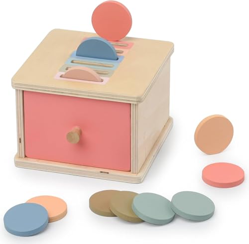 Montessori Spielzeug ab 1 2 3 Jahr, Farbe Sortieren Stapel Sensorische Spielzeug für Alter 2-4, Lernspiele Geschenk für Jungen Mädchen Montessori Spielzeug ab 1 2 3 Jahr, Farbe Sortieren Stapel Sensorische Spielzeug für Alter 2-4, Lernspiele Geschenk für Jungen Mädchen von Jognee