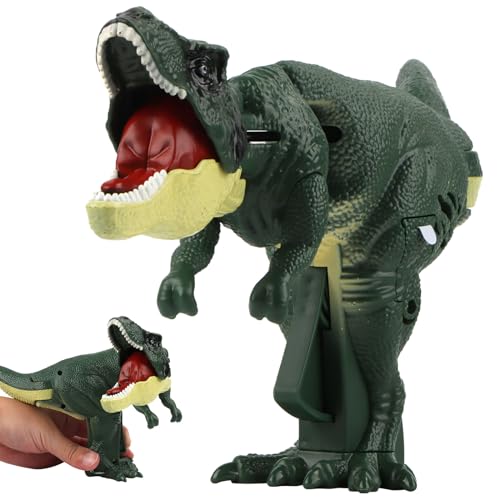 Schaukelnd Dinosaur Spielzeug,Trigger The T-REX,Dinosaurier Actionfigur, Tyrannosaurus Rex, Dino Toys, Schleich Dinosaurier, Dinosaurier Figuren von Jognee