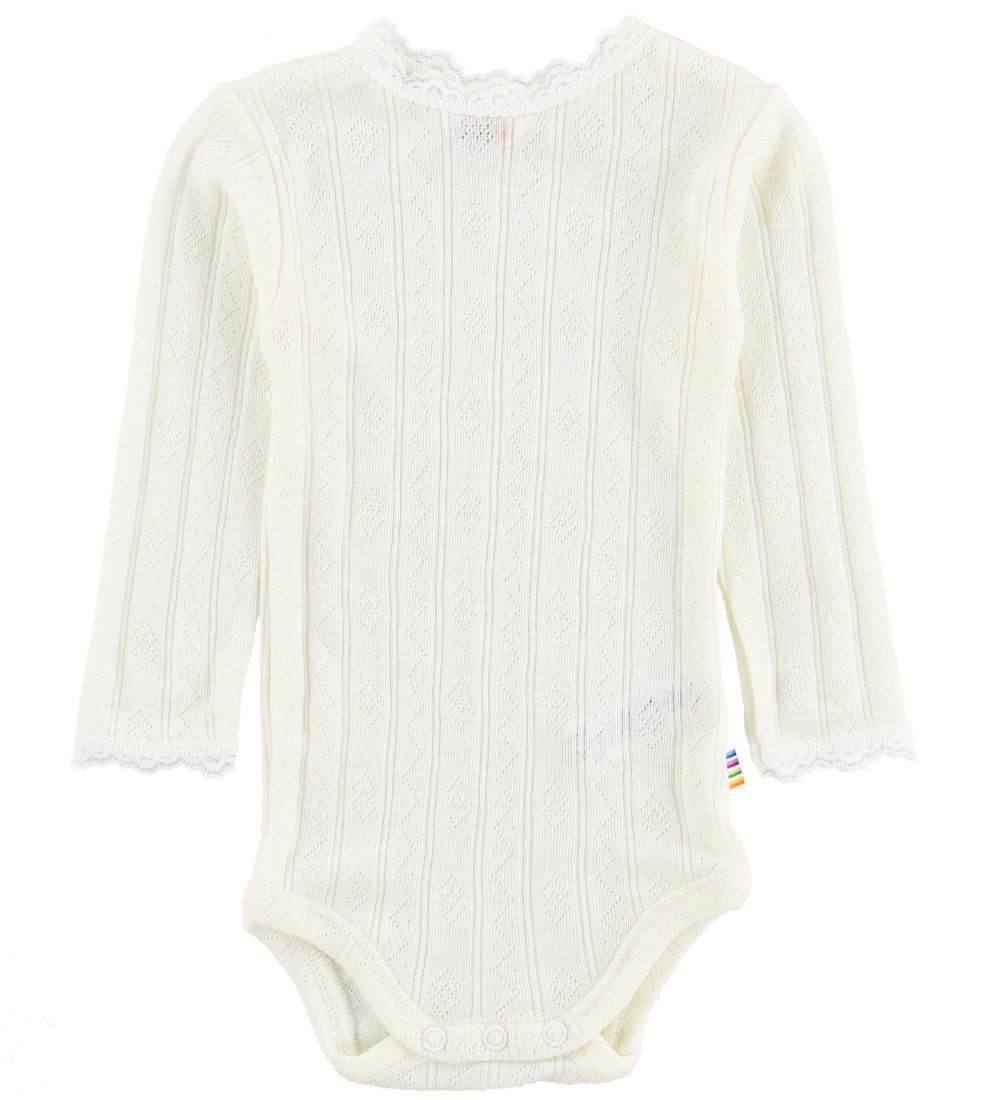 Joha Body - Wolle/Seide - l/ä - Creme m. Lochmuster - Joha - 90 - Body L/Ä Joha Body - Wolle/Seide - l/ä - Creme m. Lochmuster - Joha - 90 - Body L/Ä von Joha