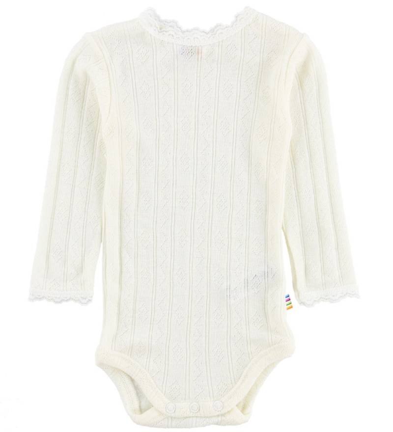 Joha Body - Wolle/Seide - l/ä - Creme m. Lochmuster - Joha - 90 - Body L/Ä Joha Body - Wolle/Seide - l/ä - Creme m. Lochmuster - Joha - 90 - Body L/Ä von Joha