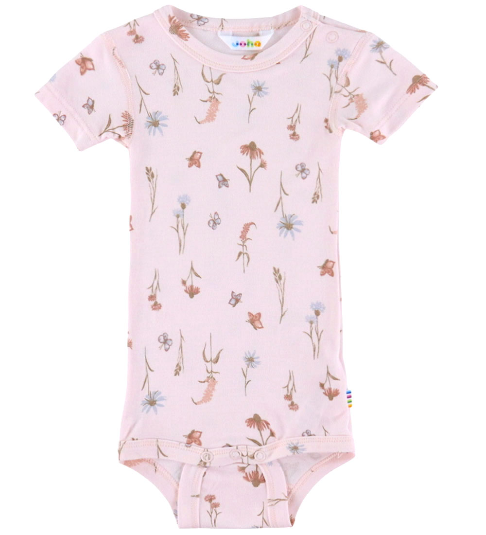 Joha Body k/ä - Bambus - Rosa m. Blumen - Joha - 50 - Body K/Ä Joha Body k/ä - Bambus - Rosa m. Blumen - Joha - 50 - Body K/Ä von Joha