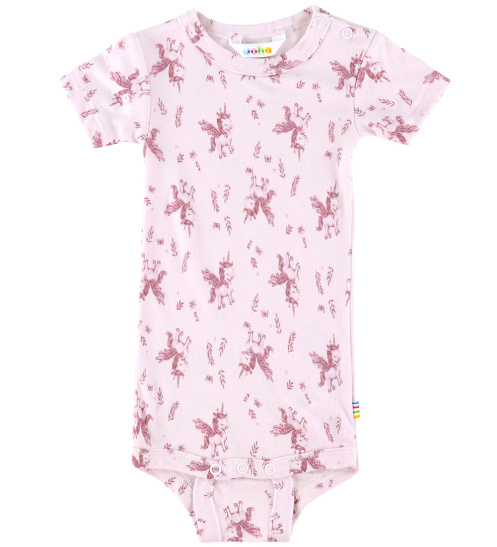 Joha Body k/ä - Bambus - Rosa m. Einhörner - Joha - 50 - Body K/Ä Joha Body k/ä - Bambus - Rosa m. Einhörner - Joha - 50 - Body K/Ä von Joha