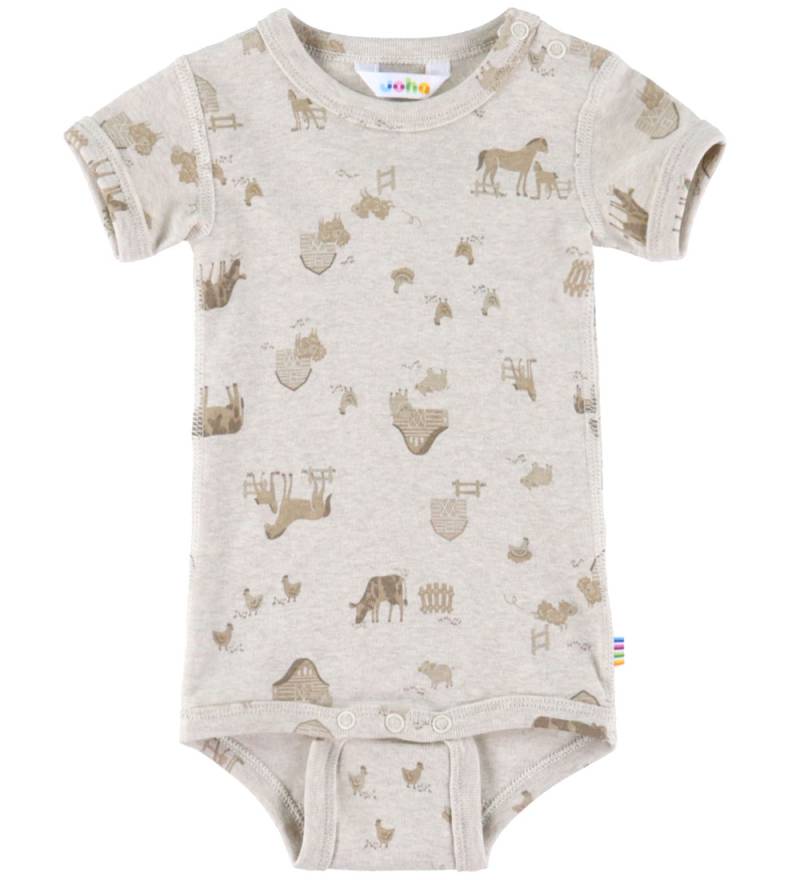 Joha Body k/ä - Hellbeige m. Bauernhoftiere - Joha - 60 - Body K/Ä Joha Body k/ä - Hellbeige m. Bauernhoftiere - Joha - 60 - Body K/Ä von Joha