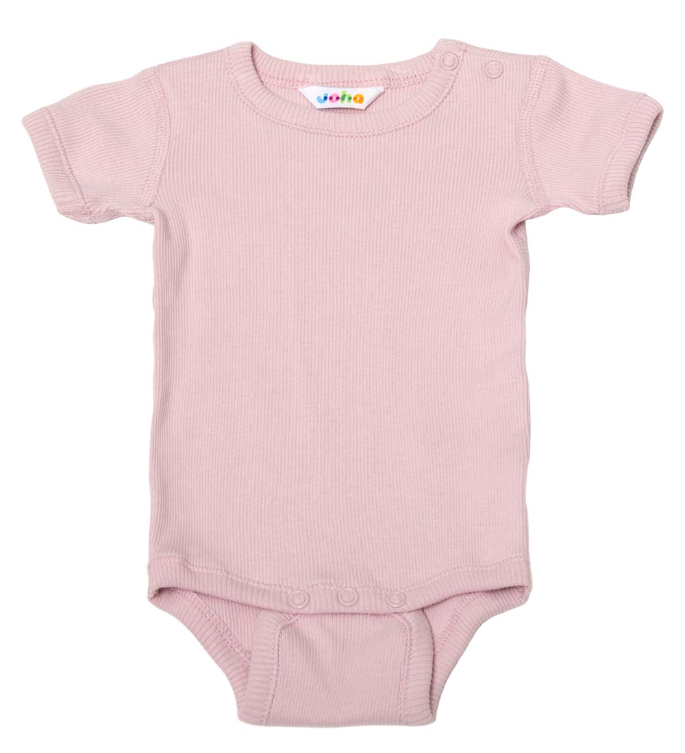 Joha Body k/ä - Rib - Mattrosa - Joha - 80 - Body K/Ä Joha Body k/ä - Rib - Mattrosa - Joha - 80 - Body K/Ä von Joha
