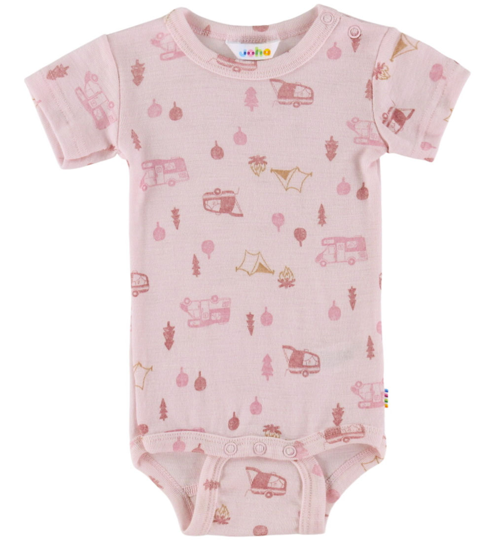 Joha Body k/ä - Wolle - Rosa m. Camping - Joha - 90 - Body K/Ä Joha Body k/ä - Wolle - Rosa m. Camping - Joha - 90 - Body K/Ä von Joha