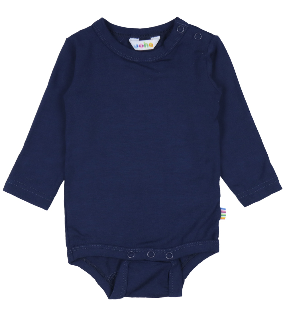 Joha Body l/ä - Bambus - Marineblau - Joha - 90 - Body L/Ä Joha Body l/ä - Bambus - Marineblau - Joha - 90 - Body L/Ä von Joha