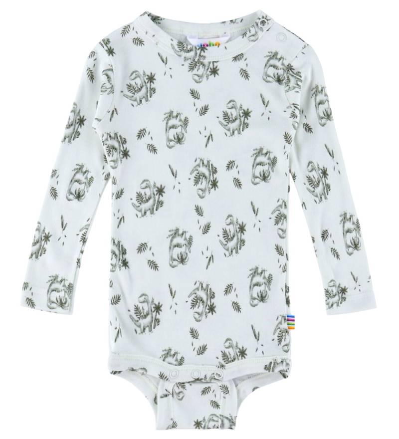 Joha Body l/ä - Bambus - Minze m. Dinosaurier - Joha - 70 - Body L/Ä Joha Body l/ä - Bambus - Minze m. Dinosaurier - Joha - 70 - Body L/Ä von Joha