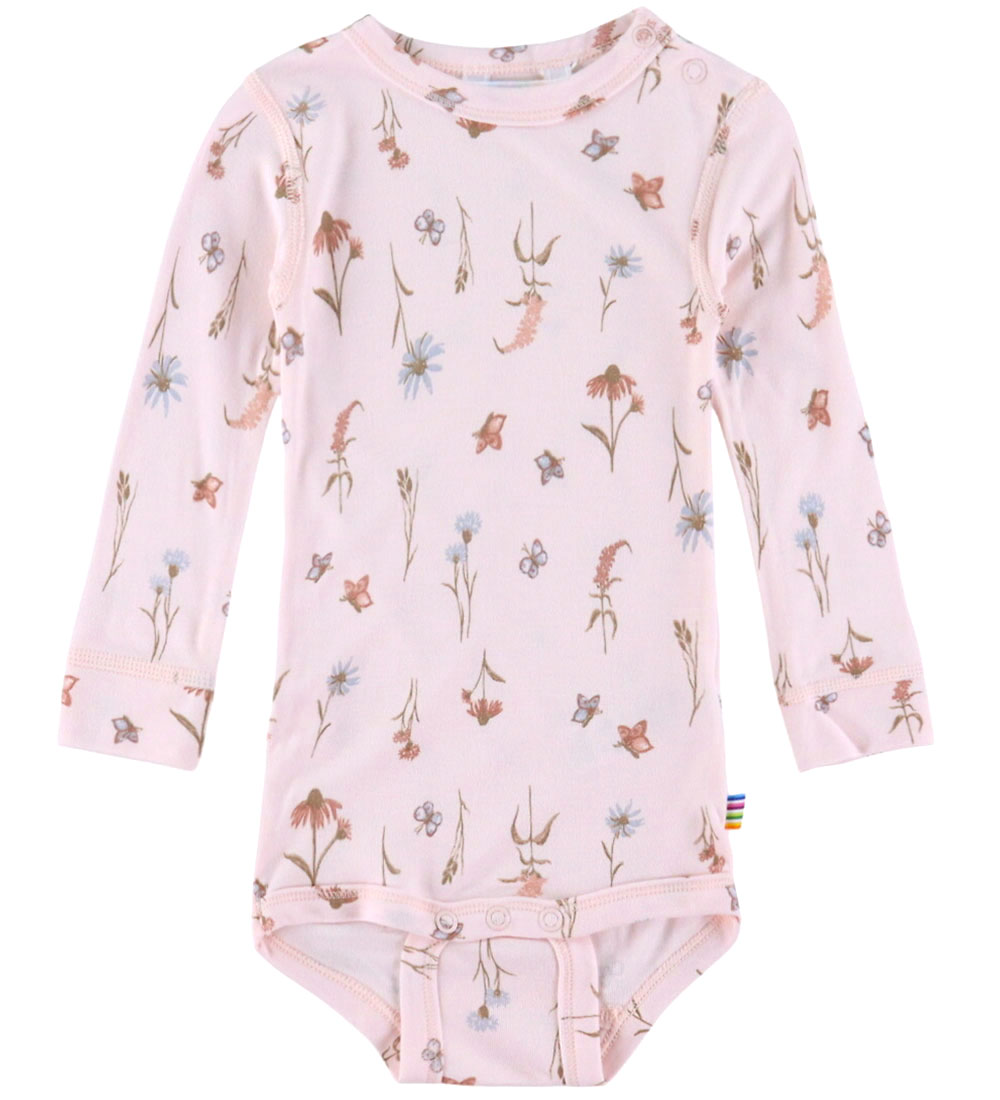 Joha Body l/ä - Bambus - Rosa m. Blumen - Joha - 100 - Body L/Ä Joha Body l/ä - Bambus - Rosa m. Blumen - Joha - 100 - Body L/Ä von Joha