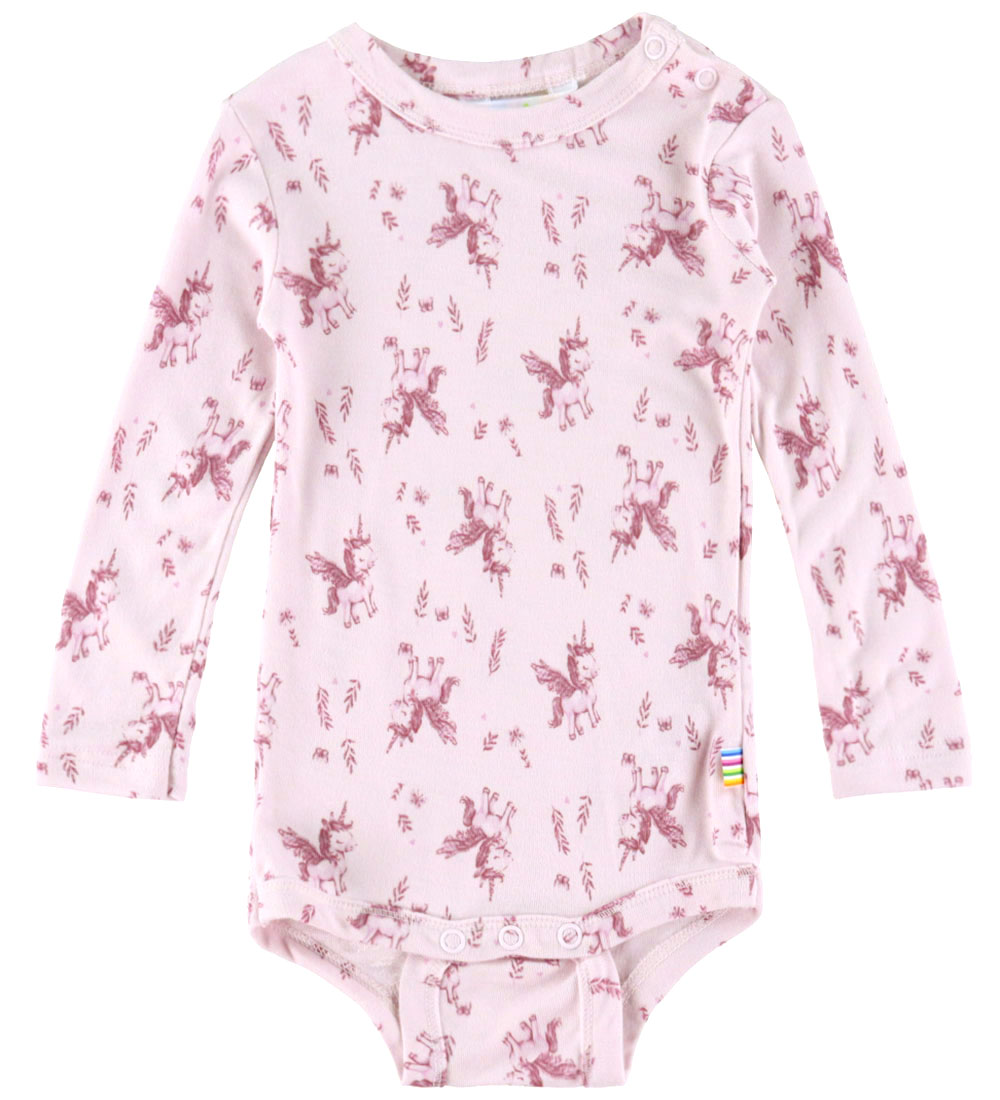 Joha Body l/ä - Bambus - Rosa m. Einhörner - Joha - 50 - Body L/Ä Joha Body l/ä - Bambus - Rosa m. Einhörner - Joha - 50 - Body L/Ä von Joha