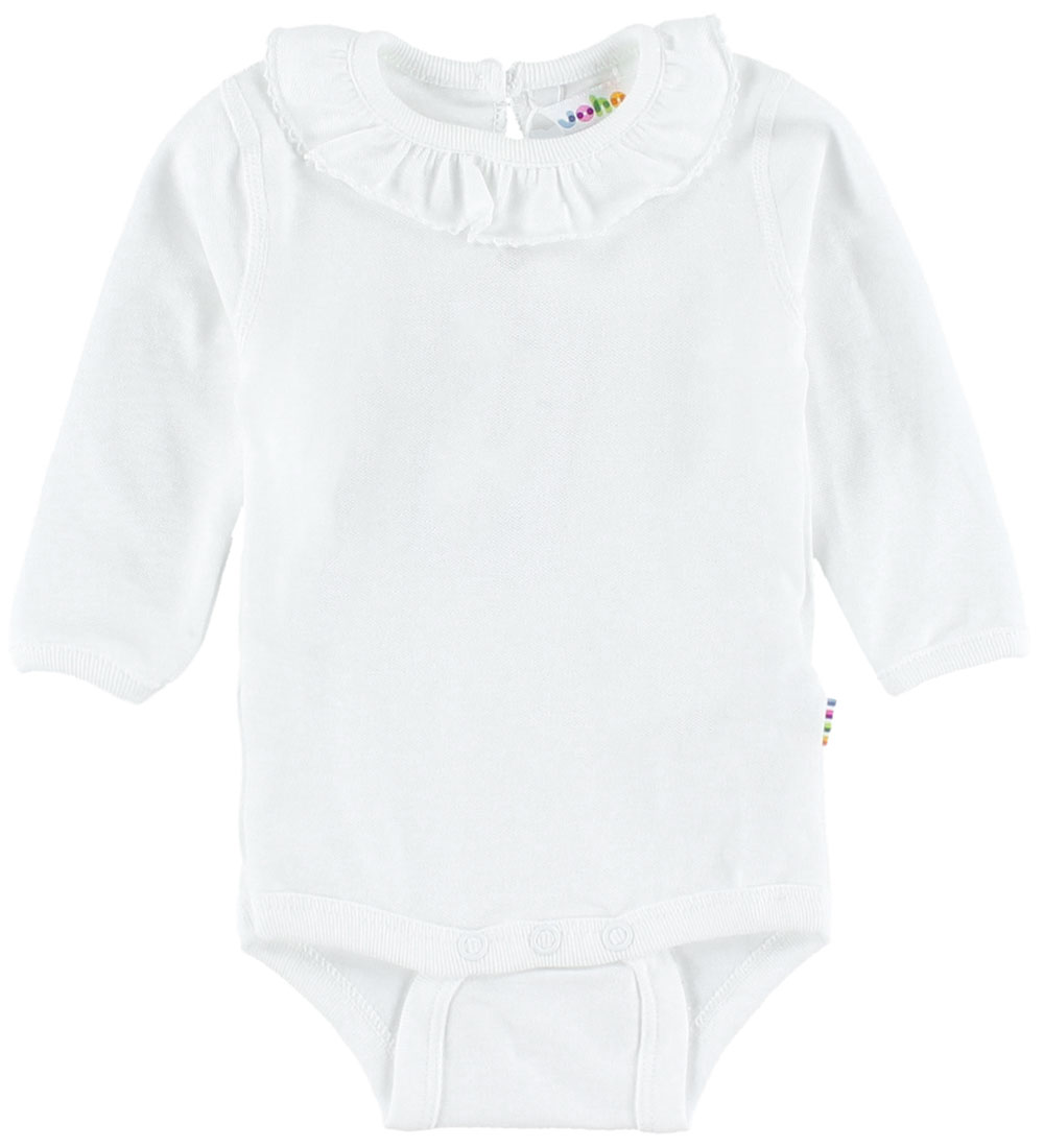 Joha Body - l/ä - Weiß m. Rüschenkragen - Joha - 90 - Body L/Ä Joha Body - l/ä - Weiß m. Rüschenkragen - Joha - 90 - Body L/Ä von Joha