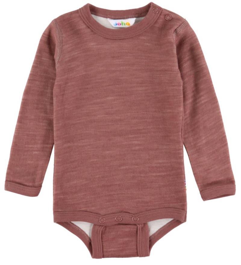 Joha Body l/ä - Wolle/Bambus - Dunkel Rose - Joha - 80 - Body L/Ä Joha Body l/ä - Wolle/Bambus - Dunkel Rose - Joha - 80 - Body L/Ä von Joha
