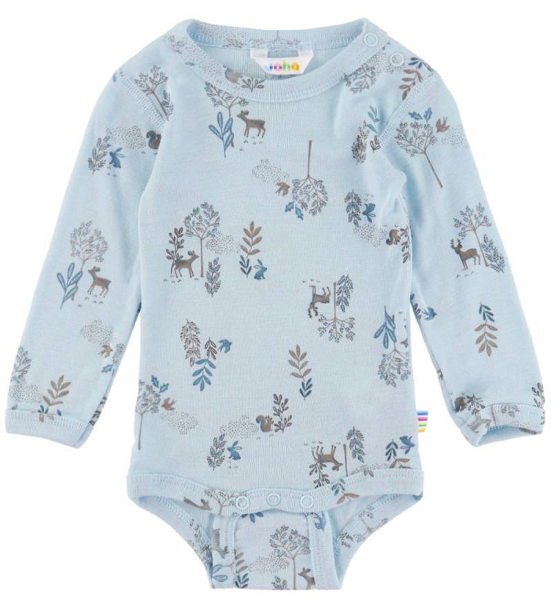 Joha Body l/ä - Wolle/Seide - Blau m. Natur - Joha - 70 - Body L/Ä Joha Body l/ä - Wolle/Seide - Blau m. Natur - Joha - 70 - Body L/Ä von Joha
