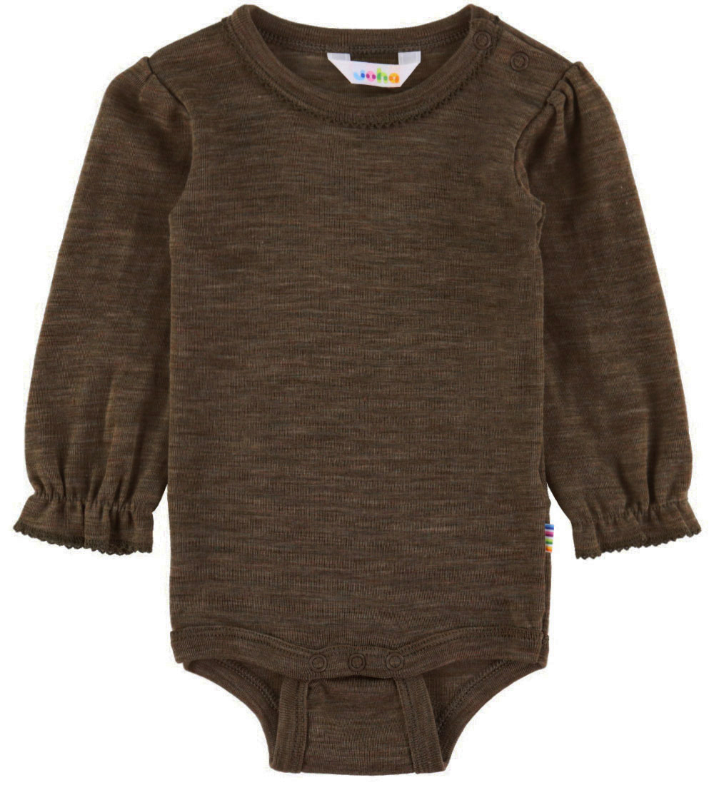 Joha Body l/ä - Wolle/Seide - Dunkelbraun - Joha - 80 - Body L/Ä Joha Body l/ä - Wolle/Seide - Dunkelbraun - Joha - 80 - Body L/Ä von Joha