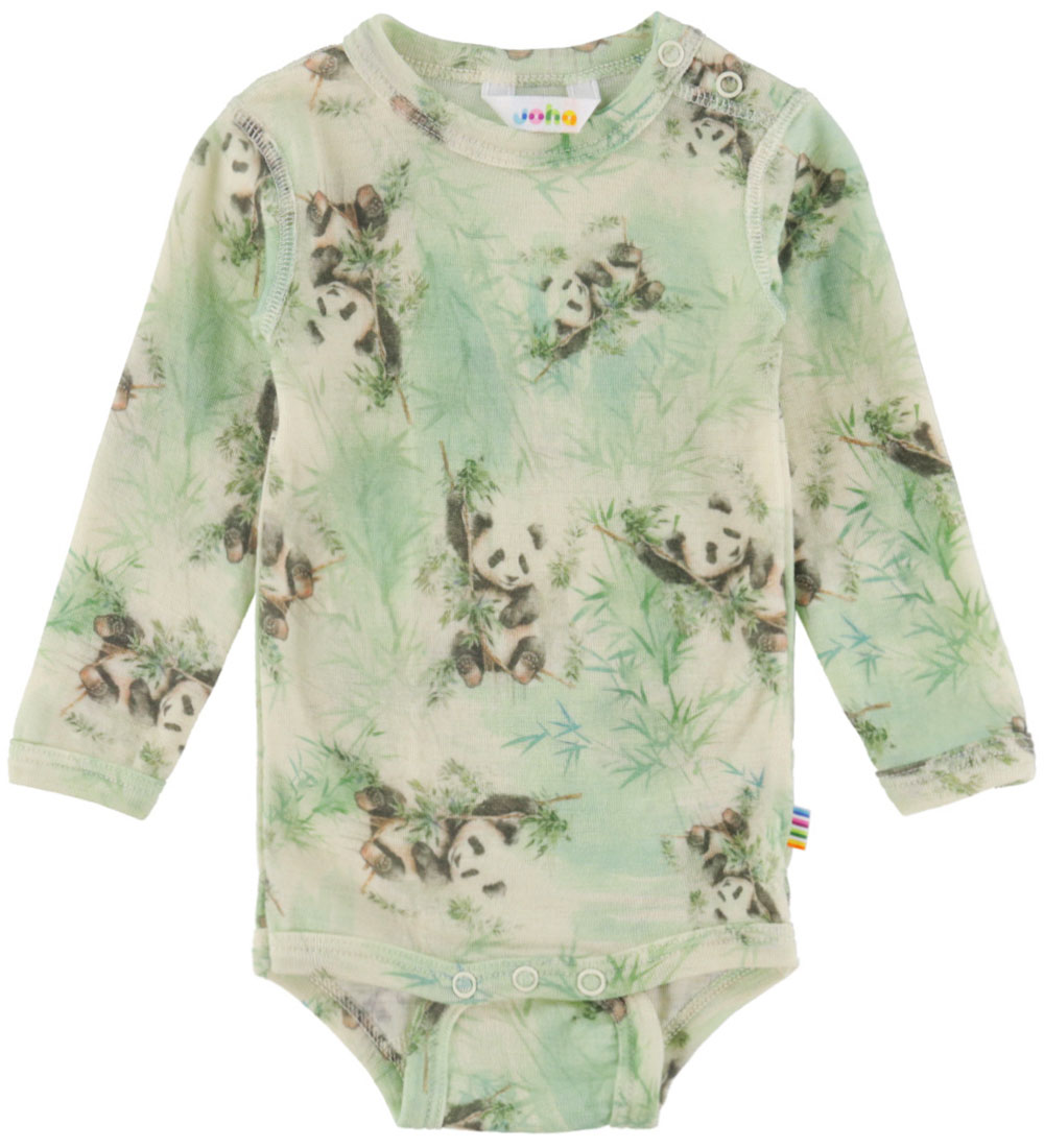 Joha Body l/ä - Wolle - Aus. White m. Pandas - Joha - 50 - Body L/Ä Joha Body l/ä - Wolle - Aus. White m. Pandas - Joha - 50 - Body L/Ä von Joha