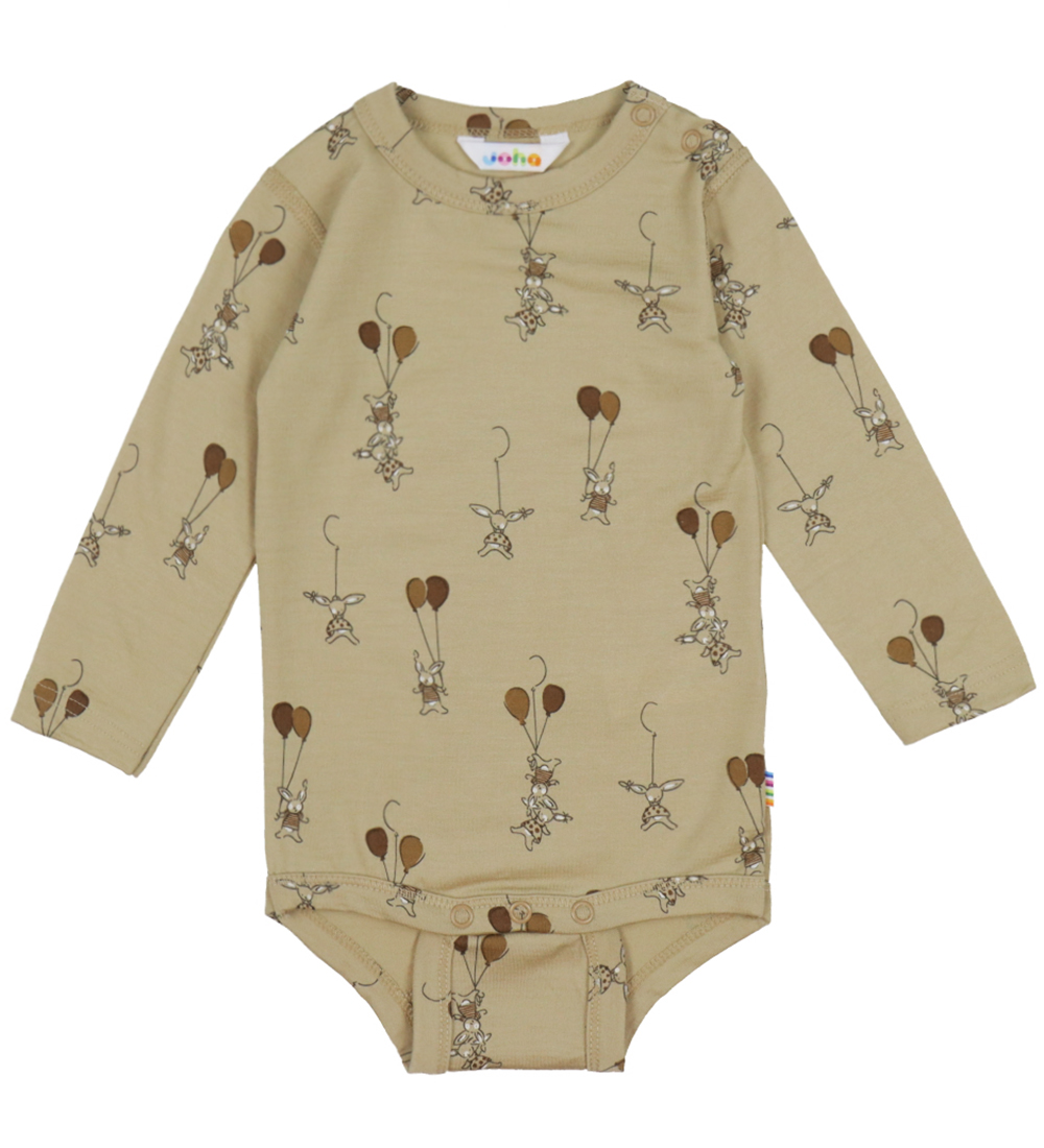 Joha Body l/ä - Wolle - Beige m. Kaninchen - Joha - 70 - Body L/Ä Joha Body l/ä - Wolle - Beige m. Kaninchen - Joha - 70 - Body L/Ä von Joha