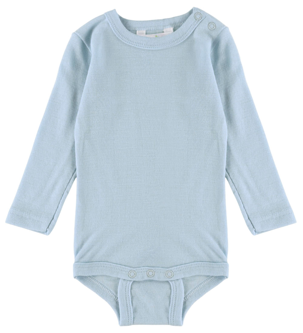 Joha Body l/ä - Wolle - Blau - Joha - 60 - Body L/Ä Joha Body l/ä - Wolle - Blau - Joha - 60 - Body L/Ä von Joha