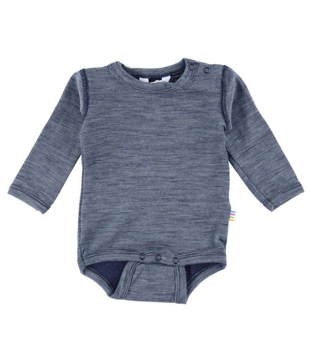 Joha Body l/ä - Wolle - Blau - Joha - 90 - Body L/Ä Joha Body l/ä - Wolle - Blau - Joha - 90 - Body L/Ä von Joha