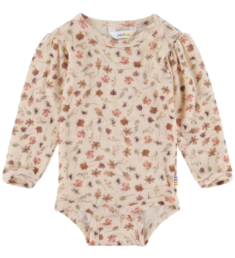 Joha Body l/ä - Wolle - Rosa m. Blumen - Joha - 90 - Body L/Ä Joha Body l/ä - Wolle - Rosa m. Blumen - Joha - 90 - Body L/Ä von Joha