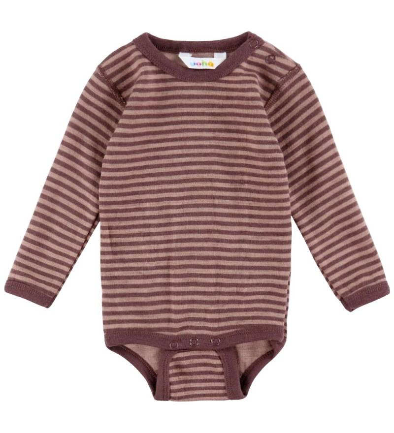 Joha Body l/ä - Wolle - Rose m. Streifen - Joha - 100 - Body L/Ä Joha Body l/ä - Wolle - Rose m. Streifen - Joha - 100 - Body L/Ä von Joha