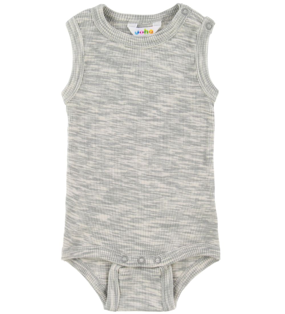 Joha Body ohne Ärmel - Grau Meliert - Joha - 60 - Body ärmellos Joha Body ohne Ärmel - Grau Meliert - Joha - 60 - Body ärmellos von Joha