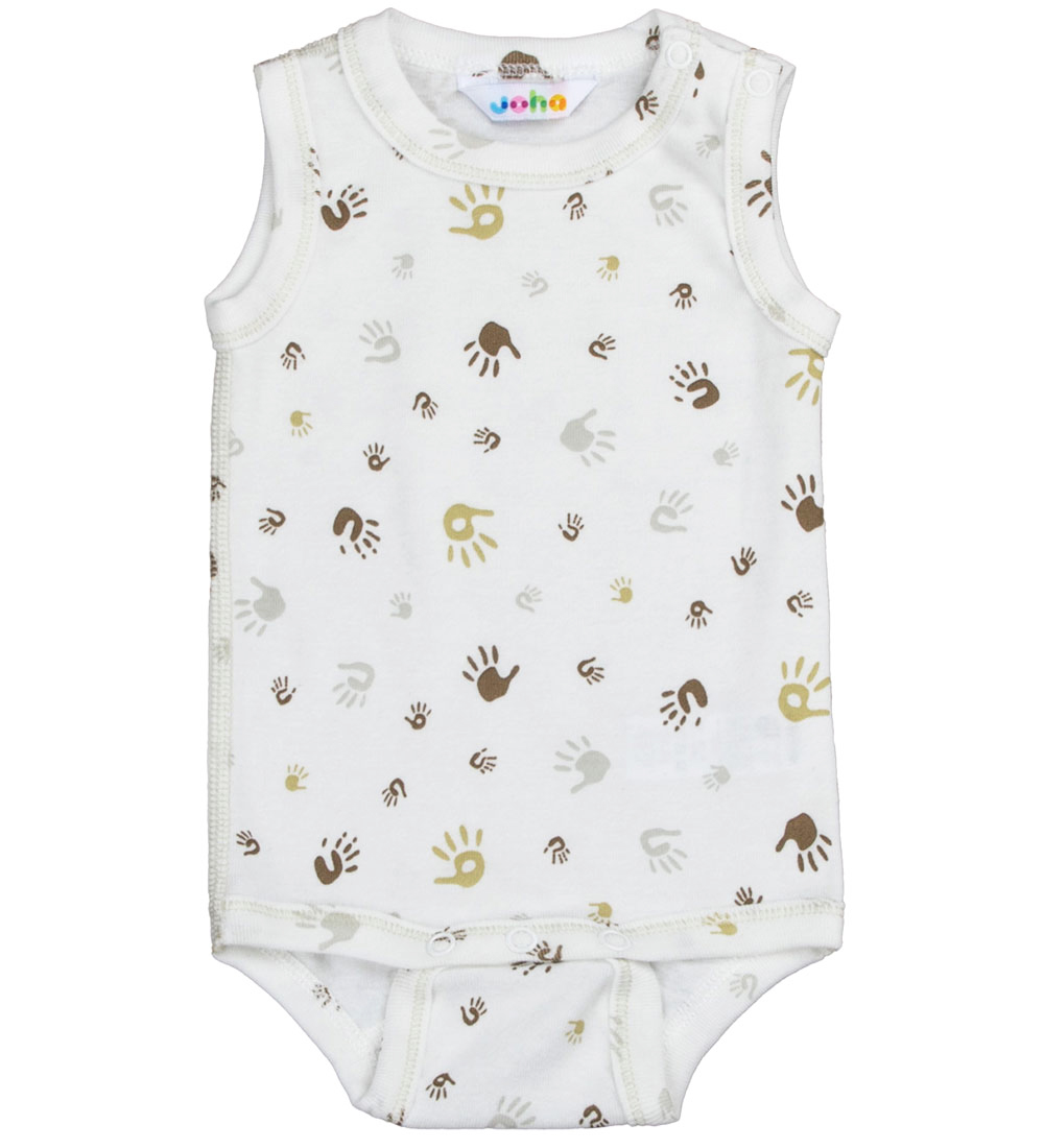 Joha Body ohne Ärmel - Off White m. Print - Joha - 50 - Body ärmellos Joha Body ohne Ärmel - Off White m. Print - Joha - 50 - Body ärmellos von Joha